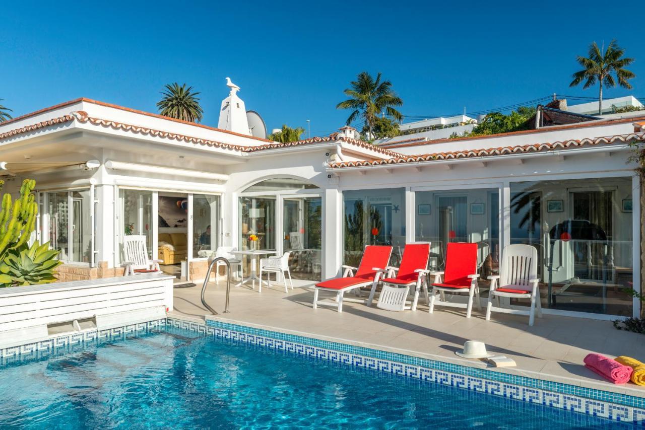 Relaxing Villa Heated Pool Luxurious Views Massage Santa Úrsula المظهر الخارجي الصورة